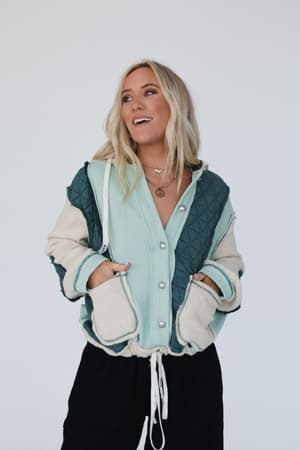 leighton-button-up-jacket-green/Green