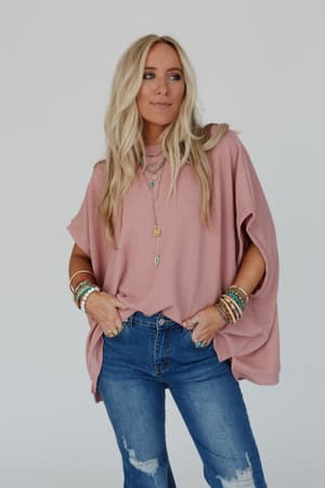 moon-glow-texture-knit-top-rose-faded/Rose Faded
