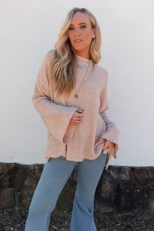 Tricks Up Her Sleeve Sweater: undefined