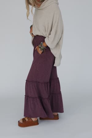 milla-ruffled-wide-leg-pants-burgundy/Burgundy