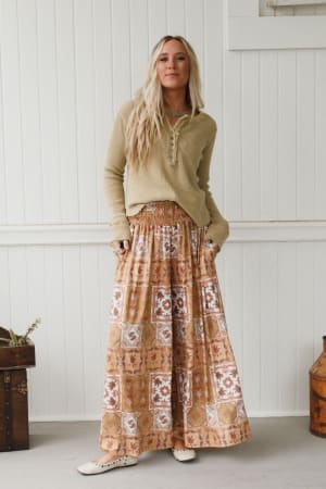 wildly-free-wide-leg-pants-mustard/Yellow
