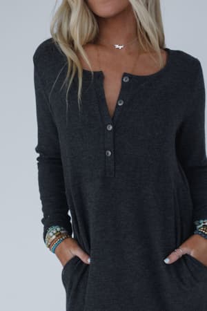 simply-comfort-dress-2-tone-charcoal/Charcoal