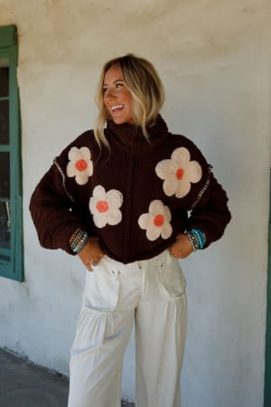 Petal Warmth Sweater: undefined