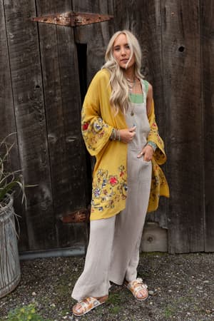 fun-in-florals-kimono-mustard/Mustard