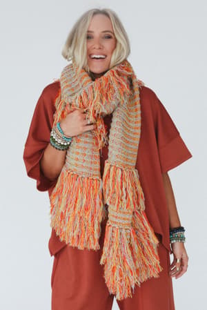 sugar-plum-fringe-scarf-yellow/Yellow