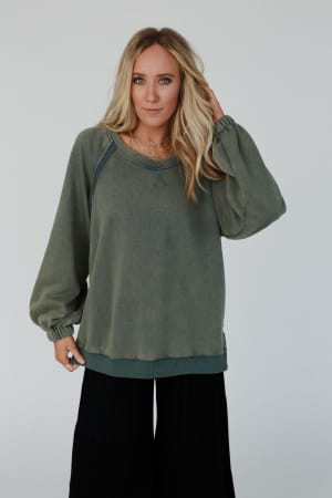 crossed-paths-sweatshirt-olive/Olive