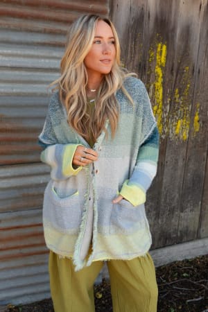 Worlds Collide Cardigan: undefined