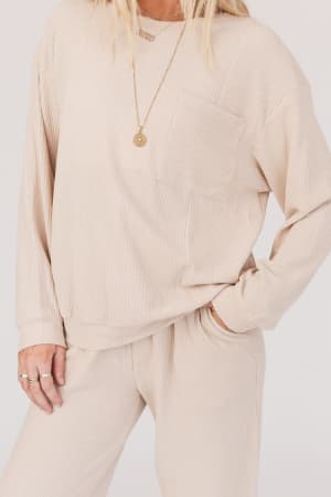 calling-the-shots-waffle-knit-set-beige/Beige