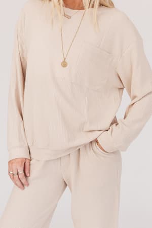calling-the-shots-waffle-knit-set-beige/Beige