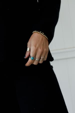 Kapalua Bay Adjustable Turquoise Ring: undefined