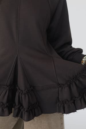 gia-ruffled-tiered-tunic-top-ash/Charcoal