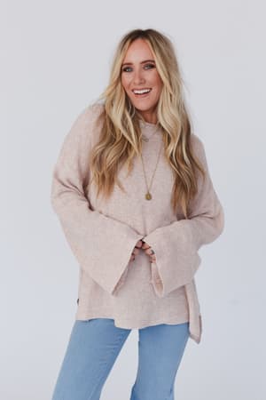tricks-up-her-sleeve-sweater-oatmeal/Oatmeal