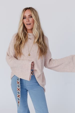 tricks-up-her-sleeve-sweater-oatmeal/Oatmeal