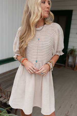 quinn-puff-sleeve-dress-natural/Natural