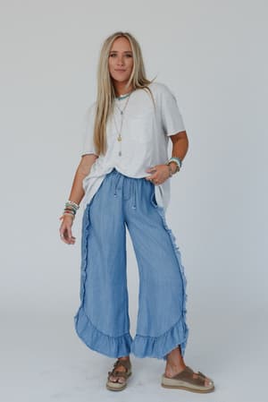 drift-wave-ruffle-wide-leg-pants-light-denim/Light Denim