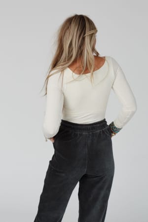 emmi-square-neck-long-sleeve-top-ivory/Ivory