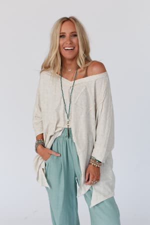 landon-oversized-top-oatmeal/Oatmeal