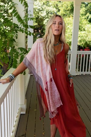 Moroccan Clouds Kimono: undefined