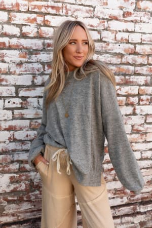 The Nest Brayden Oversized Pullover: undefined