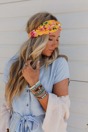 pop-of-petals-headband-mustard/Mustard