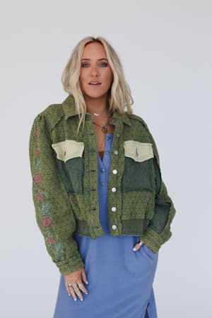 on-the-vine-quilted-jacket-green/Green