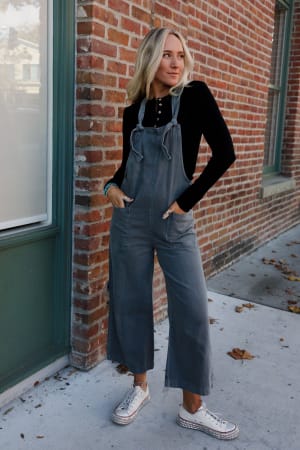 Elliot Knotted Overalls: undefined