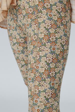 dream-in-flowers-flare-pants-natural-denim/Denim Khaki