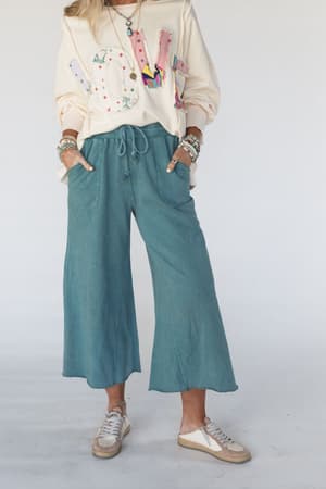 relaxing-robin-wide-leg-pant-teal-green/Teal Green