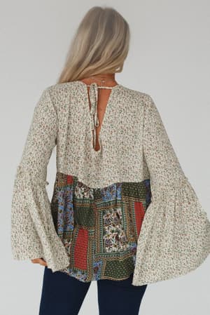 brea-mixed-print-top-green-mixed-print/Green Mixed Print