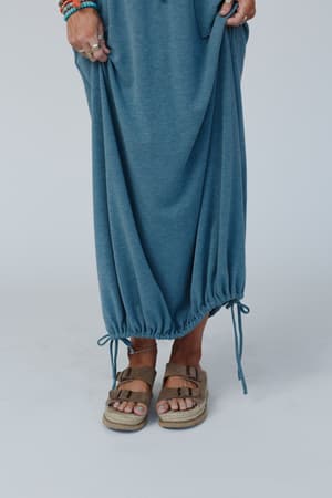 all-in-drawstring-maxi-skirt-teal/Teal