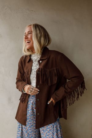 jackson-hole-button-down-jacket-chocolate/Brown