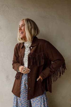 jackson-hole-button-down-jacket-chocolate/Brown