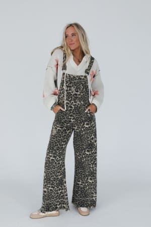 milly-distressed-hem-wide-leg-overall-animal-multi/Brown Leopard