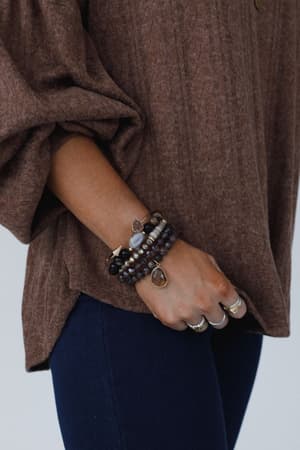 Midnight Bracelet Set: undefined
