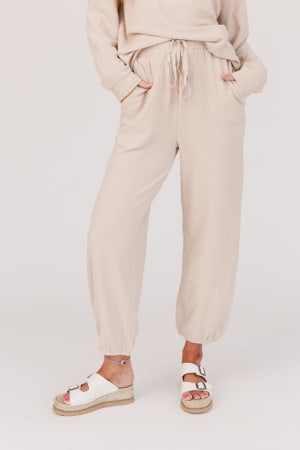 calling-the-shots-waffle-knit-set-beige/Beige