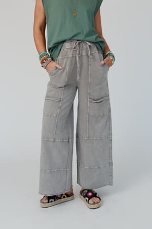 lucky-one-wide-leg-full-pant-olive/Olive Gray