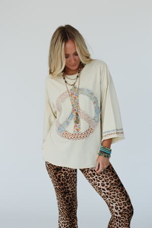 josephine-peace-patchwork-top-natural/Natural