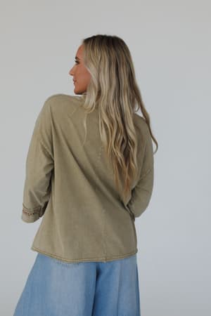 josephine-peace-patchwork-top-olive/Olive