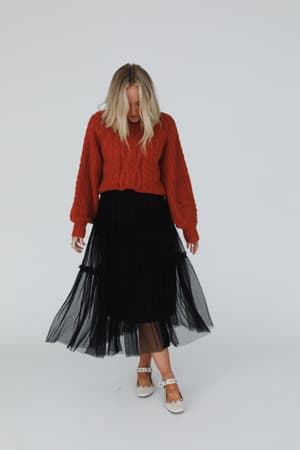 Sonoma Tiered Tulle Skirt: undefined