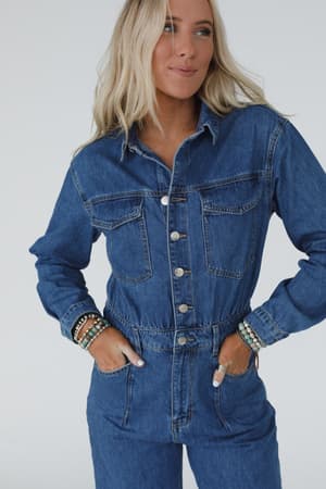 little-extra-denim-jumpsuit-medium-denim/Blue