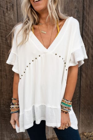 More Than Meets The Eye Tunic Top: undefined