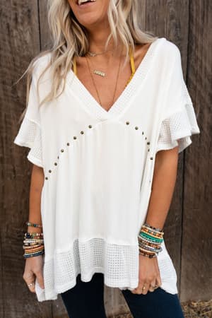 More Than Meets The Eye Tunic Top: undefined