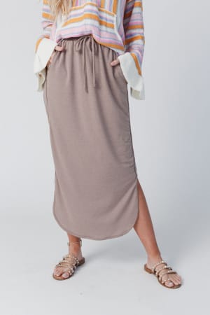 so-comfy-drawstring-maxi-skirt-dark-taupe/Dark Taupe