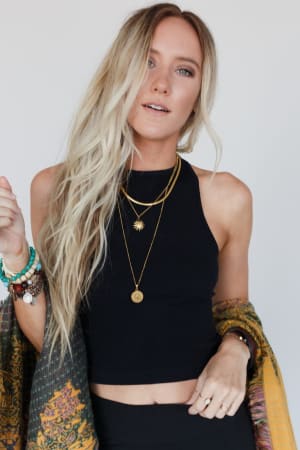 High Neck Racerback Brami: undefined