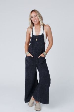 molly-tie-back-overalls-black/Black