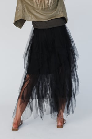 boho-ballerina-skirt-black/Black