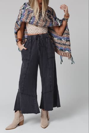 Feeling Good Wide Leg Pant: undefined
