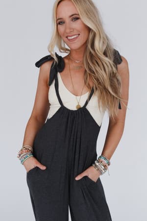 forever-relaxed-gathered-jumpsuit-charcoal/Charcoal