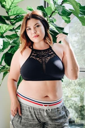 Floral Cut Out Plus Sized Bralette - Black - Three Bird Nest