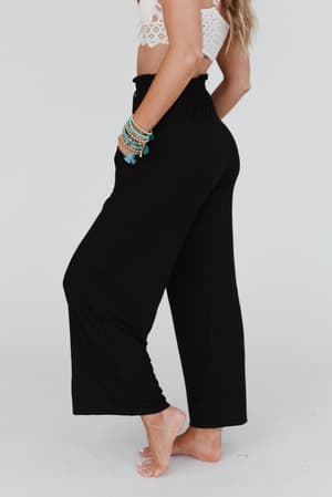forever-comfy-drawstring-wide-leg-pants-black/Black